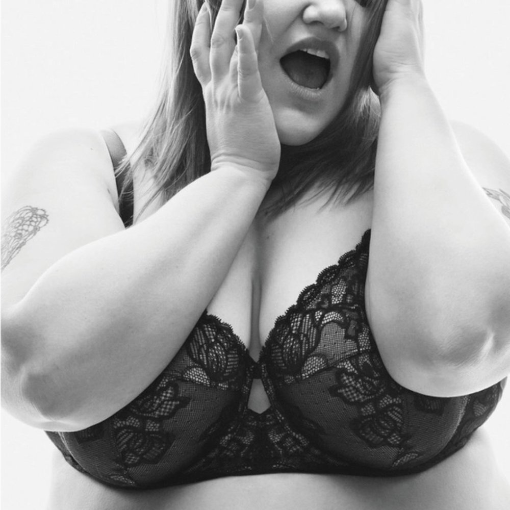 NWT Calvin Klein Seductive Comfort Lace Bra Plus Size 38DDD